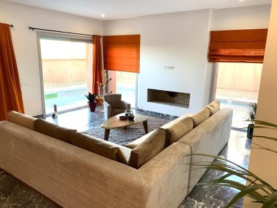 Villa contemporaine 3 chambres axe Tahanaout