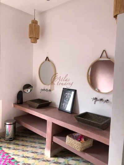 VENTE BELLE VILLA DE 4 CHAMBRES KM17 ROUTE AMIZMIZ MARRAKECH