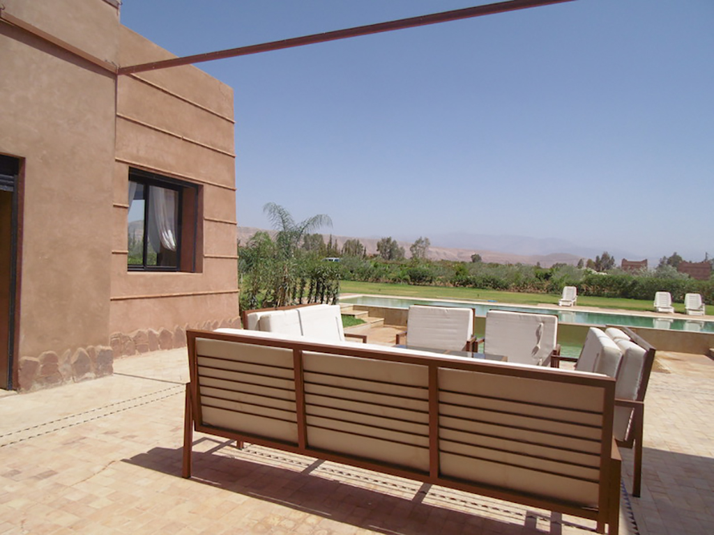 Villa 3 chambres axe Ouarzazate