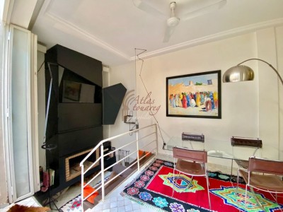 RIAD MODERNE DE 3 CHAMBRES AVEC PISCINE À BAB DOUKKALA MARRAKECH MÉDINA