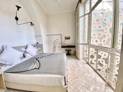 RIAD MODERNE DE 3 CHAMBRES AVEC PISCINE À BAB DOUKKALA MARRAKECH MÉDINA