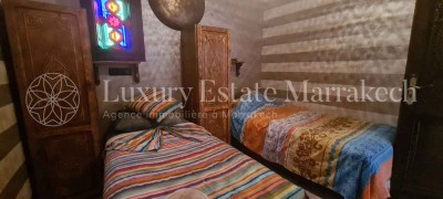 Médina, Riad de charme 6 chambres, spa, hammam, solarium, 250m2, sidi Mimoun, état neuf