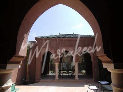 Chaleureuse villa en location au cœur de la palmeraie