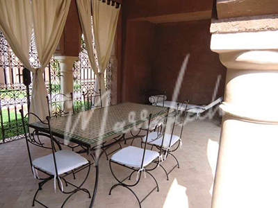 Chaleureuse villa en location au cœur de la palmeraie