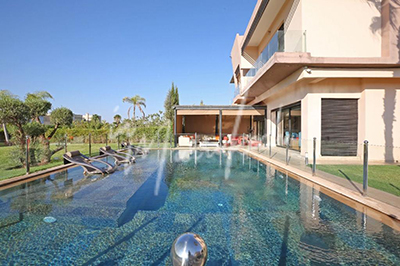 Fabuleuse  villa contemporaine sur le golf