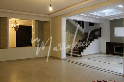 Villa de 4 chambres en  location  sur la route de casablanca
