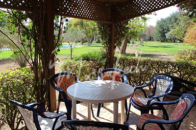 Pavillon Vide ou meublé en location à  la palmeraie