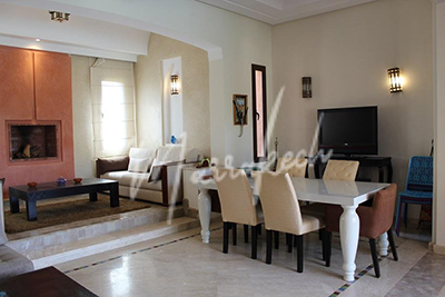 Villa meublée  plain pied sur la route de fes