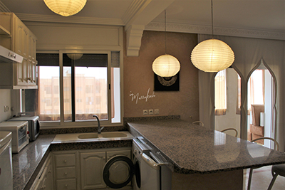 Charmant appartement en plein centre de gueliz