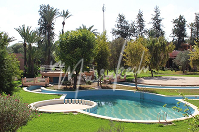 Pavillon Vide ou meublé en location à  la palmeraie