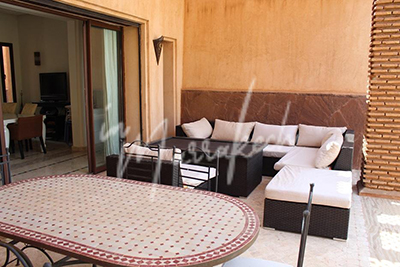 Villa meublée  plain pied sur la route de fes