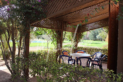 Pavillon Vide ou meublé en location à  la palmeraie