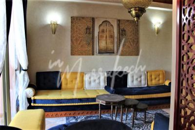 Magnifique appartement au rez de jardin à la palmeraie