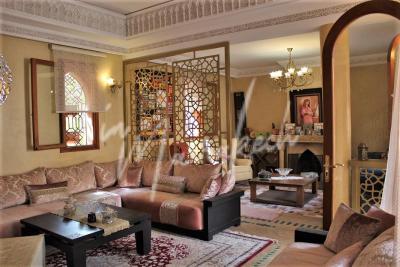 Magnifique villa riad à vendre à la palmeraie