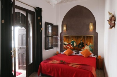 RIAD MAISON D’HÔTE AVEC PISCINE DE 5 CHAMBRES À KASBAH MARRAKECH MÉDINA