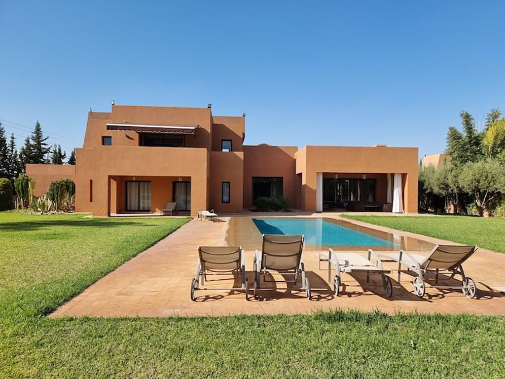 Villa 4 chambres axe Tahanaout